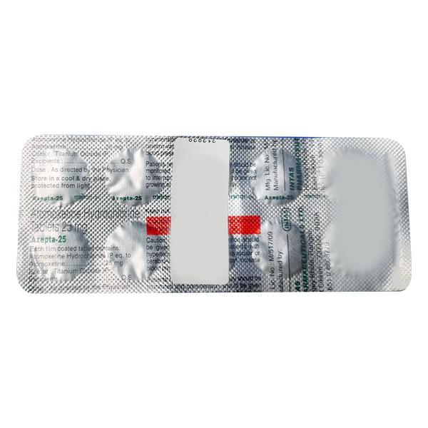 axepta 25mg tablet