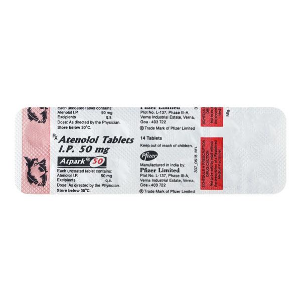 Atpark 50mg Tablet 14'S : Price, Uses, Side Effects | Netmeds