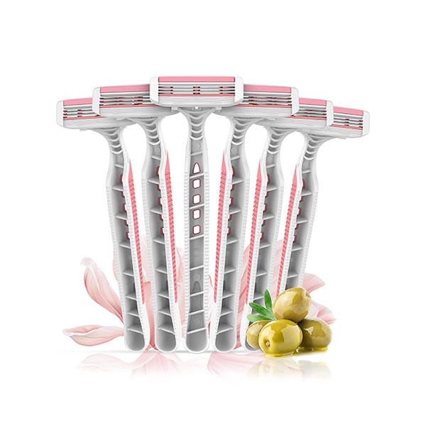 Buy LetsShave Evior 3 Plus Disposable Razor - Women (Pack of 6) Online ...