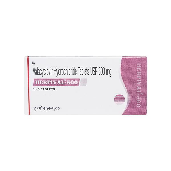 herpival 500mg tablet