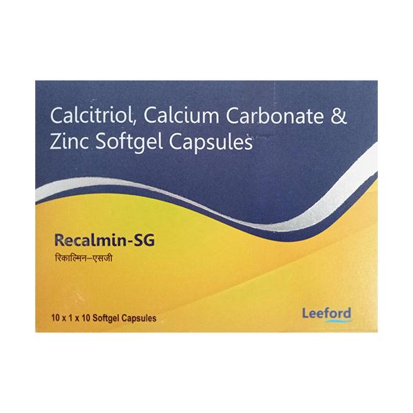 Recalmin SG Capsule 10'S Price, Uses, Side effects, Substitutes | Netmeds