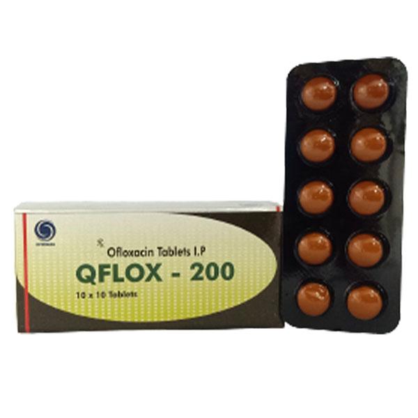 QFLOX 200 Tablet 10's Price, Uses, Side effects, Substitutes | Netmeds