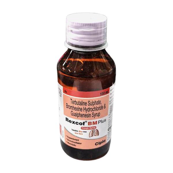Rexcof Bm Plus Syrup 100ml Price, Uses, Side effects | Netmeds