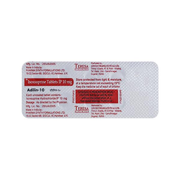 Adilin 10 Tablet