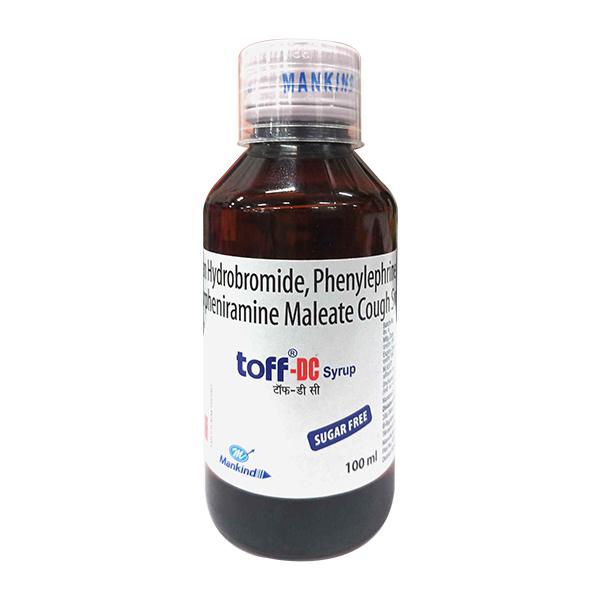 Toff Dc Sugar Free Syrup 100ml Price, Uses, Side effects | Netmeds