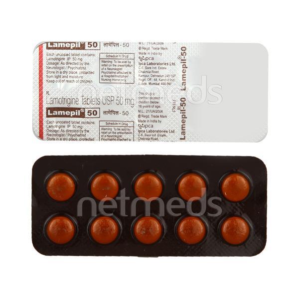 Lamepil 50mg Tablet 10'S Price, Uses, Side effects, Substitutes | Netmeds