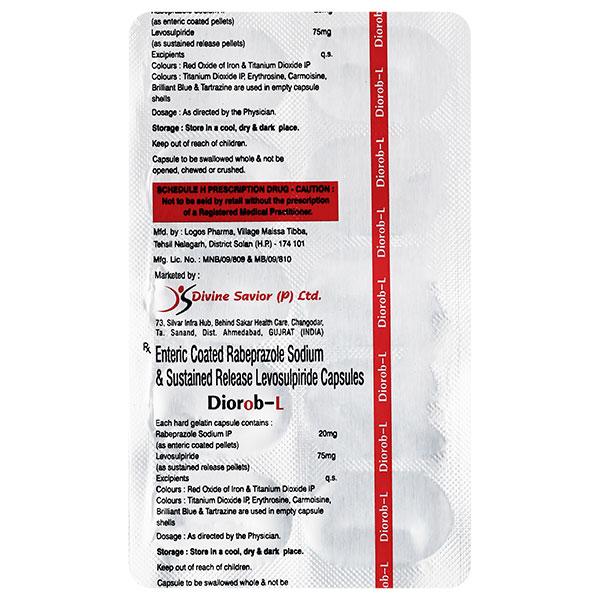 Buy DIOROB L Capsule 10's Online at Upto 25% OFF | Netmeds