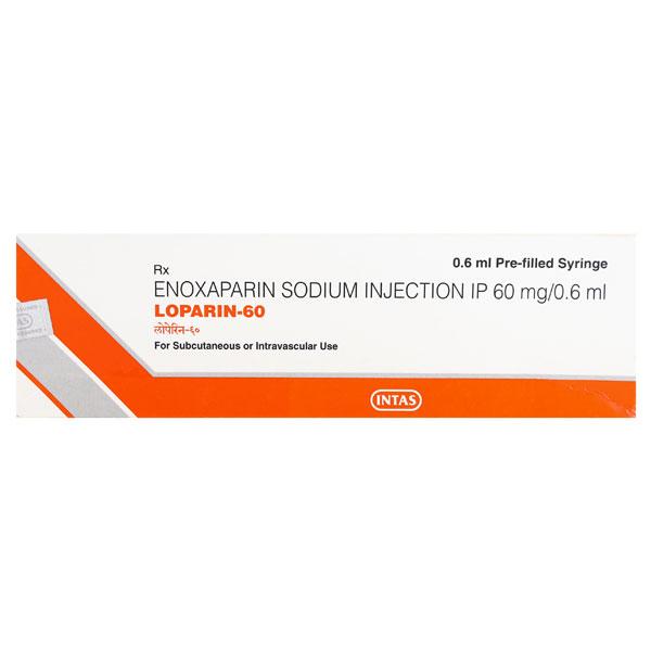 loparin 60mg injection 0.6ml