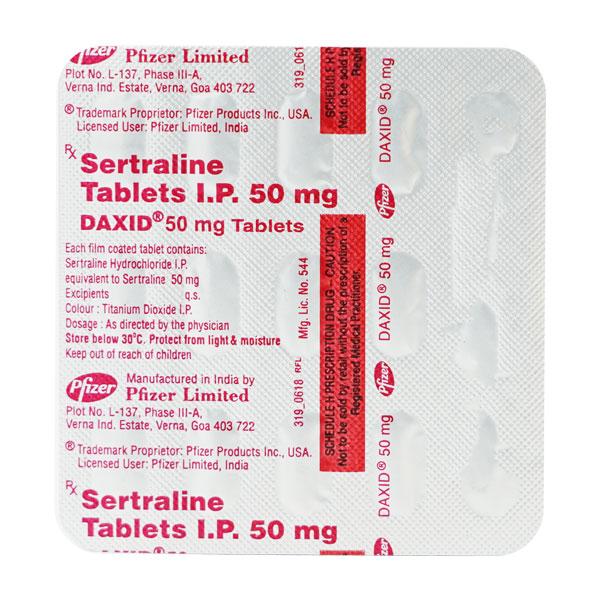 daxid 50mg tablets