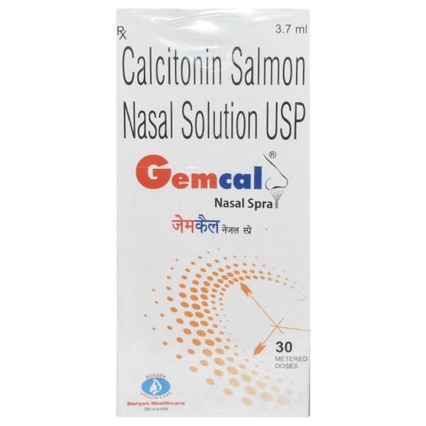 gemcal nasal spray 3.7ml