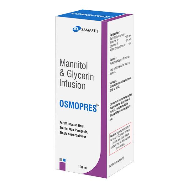 Osmopres Injection 100ml Price, Uses, Side effects | Netmeds