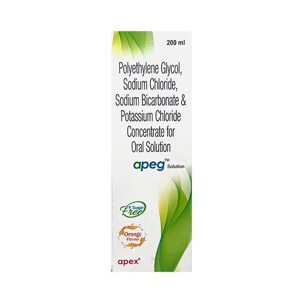 Apeg Sugar Free Orange Flavour Oral Solution 200ml Price, Uses, Side ...