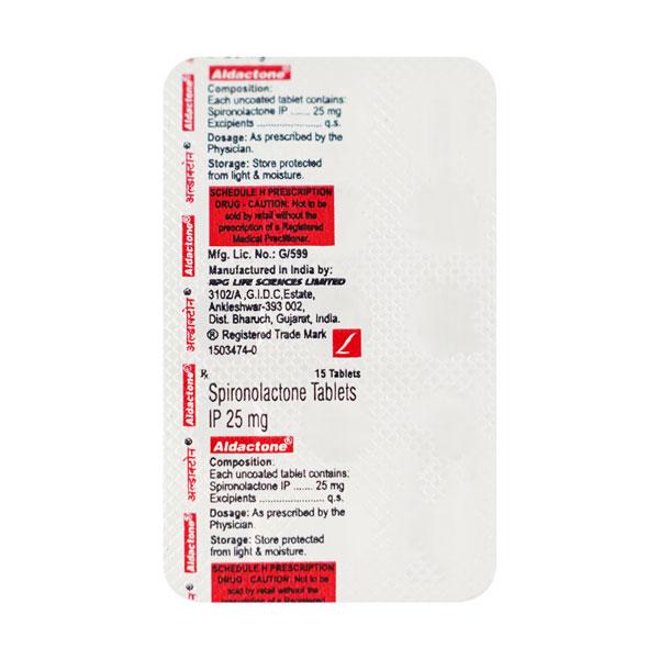 aldactone 25mg tablet