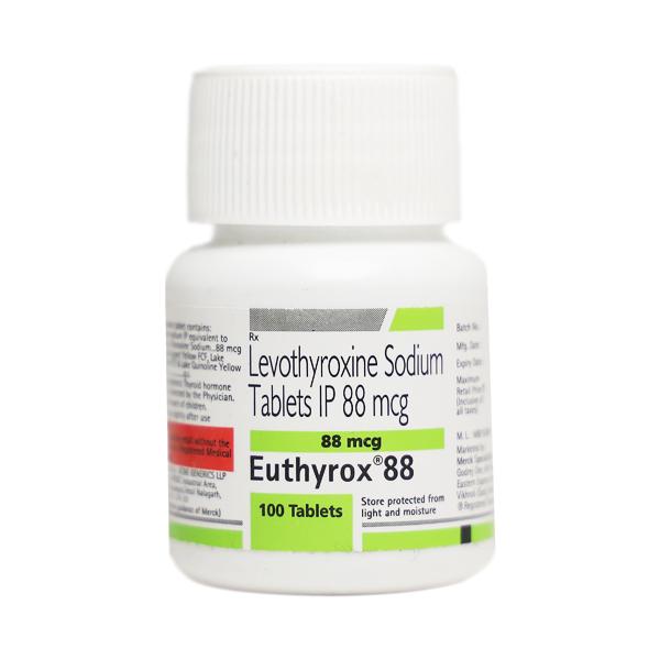 euthyrox 88mcg tablet