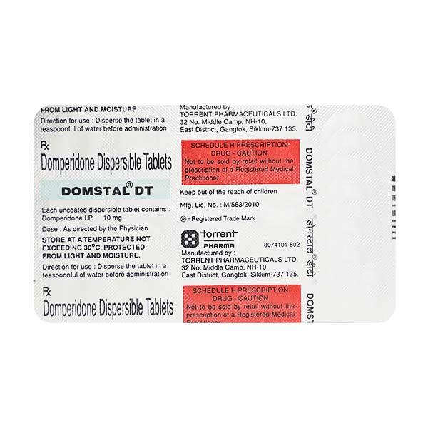 domstal dt 10mg tablet