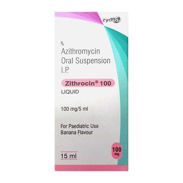 ZITHROCIN 100 BANANA FLAVOUR Liquid 15ml