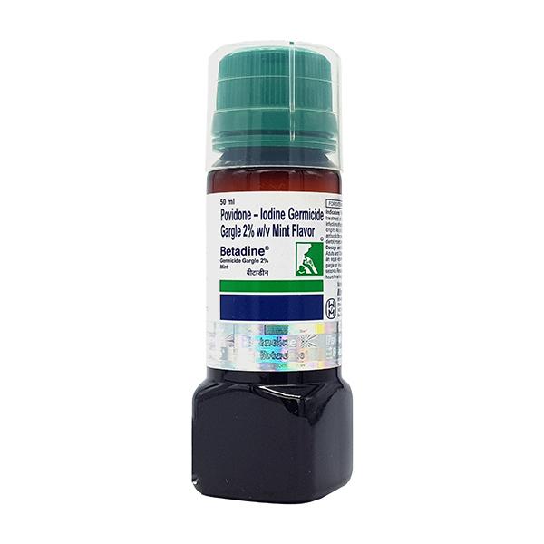 betadine mint gargle 50ml