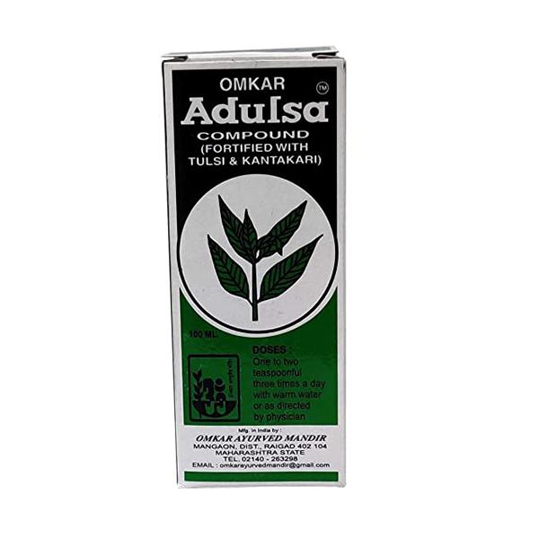 Omkar's Adulsa Compound Liquid 100 ml Online at Discounted Price | Netmeds