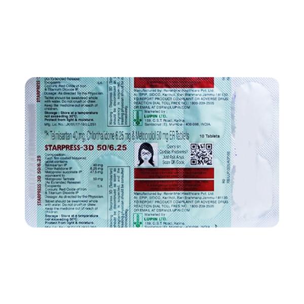 starpress 3d 50 6.25 tablet