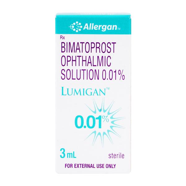 lumigan 0.01 ophthalmic solution 3ml