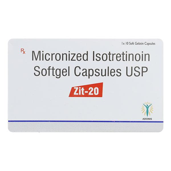 Buy ZIT 20mg Capsule 10's Online at Upto 25% OFF | Netmeds