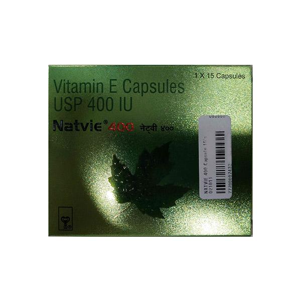 NATVIE 400 Capsule 15's Price, Uses, Side effects, Substitutes | Netmeds