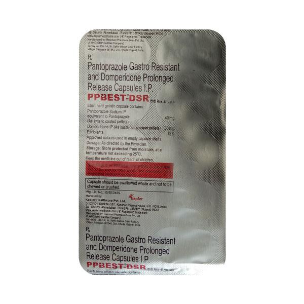 PPBEST DSR Capsule 10's Price, Uses, Side effects, Substitutes | Netmeds