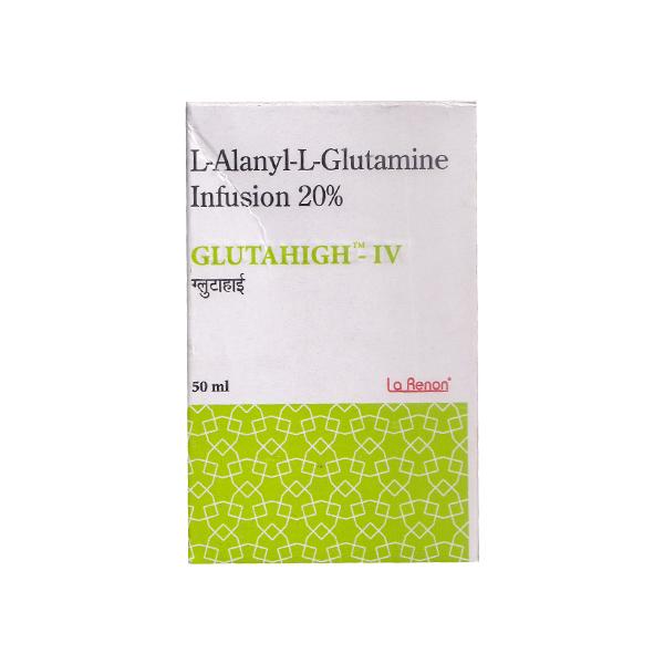 GLUTAHIGH IV Infusion 50ml Price, Uses, Side effects, Substitutes | Netmeds
