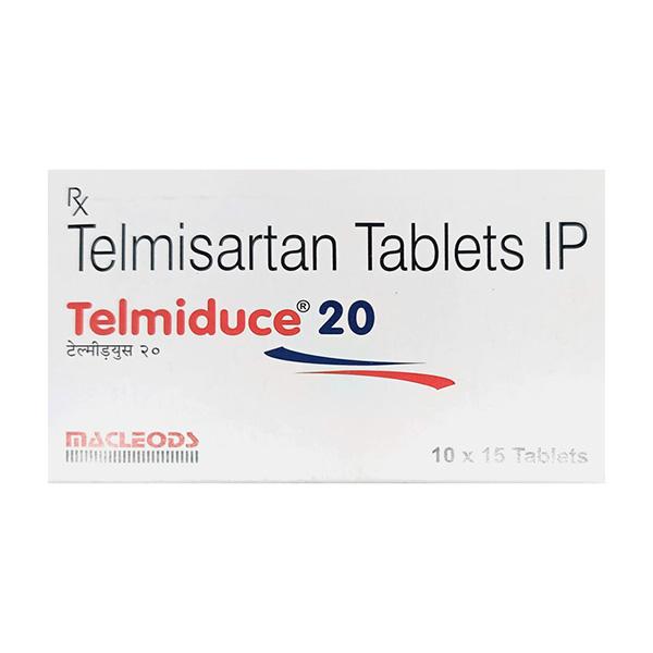 Telmiduce 20 Tablet 15's Price, Uses, Side effects | Netmeds