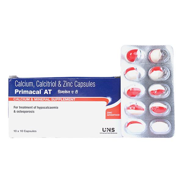 Primacal AT Softgels 10's Online at Discounted Price | Netmeds