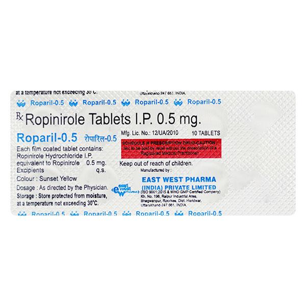 roparil 0.5mg tablet