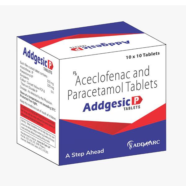 ADDGESIC P Tablet 10's Price, Uses, Side effects, Substitutes | Netmeds