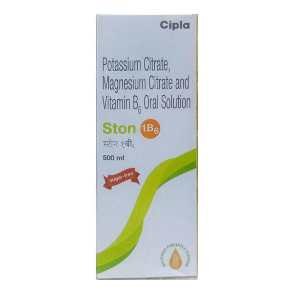 STON 1 B6 SUGAR FREE DELICIOUS PINEAPPLE FLAVOUR Oral Solution 500ml ...