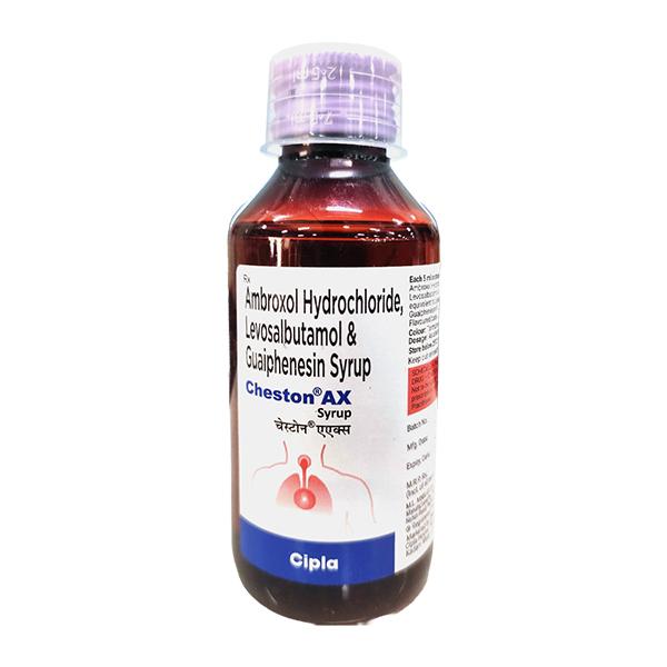 CHESTON AX Syrup 100ml : Uses, Side Effects, Price | Netmeds