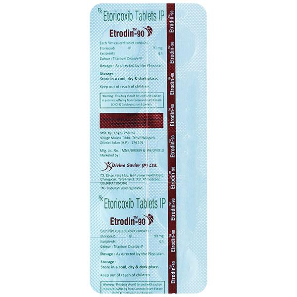 Buy ETRODIN 90 Tablet 10's Online at Upto 25% OFF | Netmeds