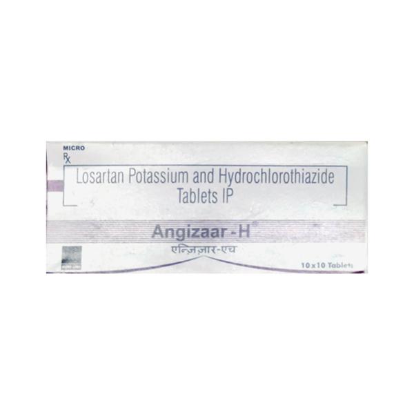 Angizaar H Tablet 10'S : Price, Uses, Side Effects | Netmeds