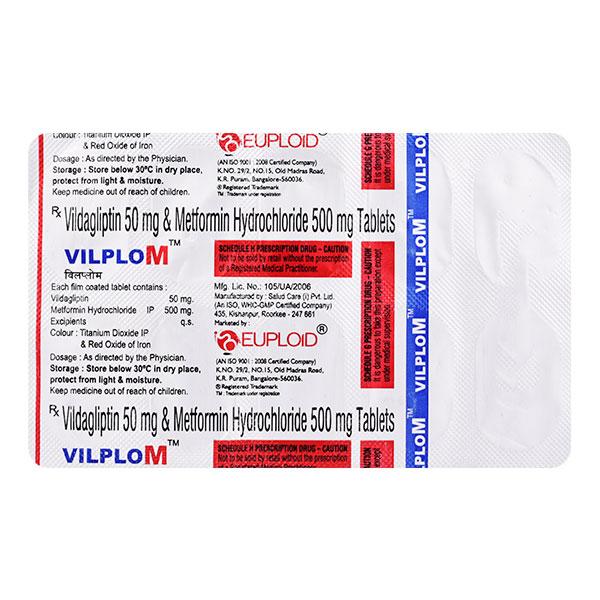 Buy VILPLOM Tablet 10's Online at Upto 25% OFF | Netmeds