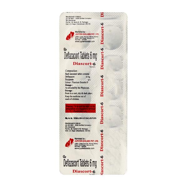 Buy DIASCORT 6mg Tablet 10's Online at Upto 25% OFF | Netmeds