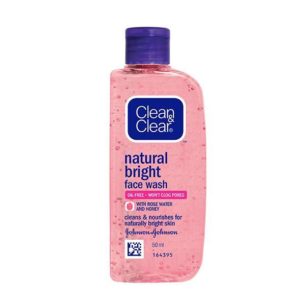 Clean & Clear Natural Bright Face Wash 50 ml