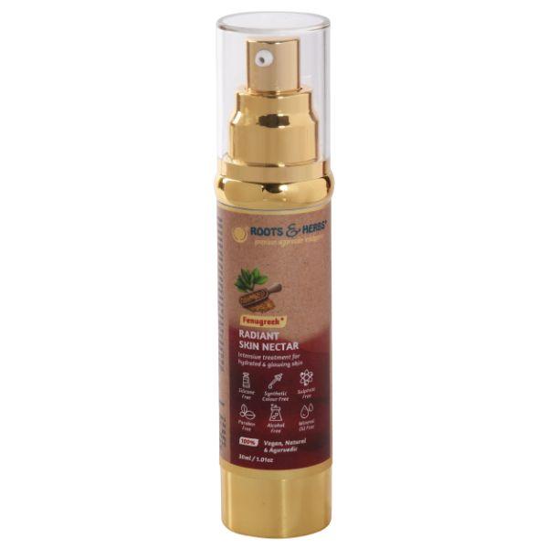 Buy Roots & Herbs Radiant Skin Nectar Liquid - Fenugreek+ 30 ml Online ...
