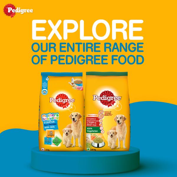 Buy Pedigree Puppy Adult Dog Food 100% Vegetarian kg