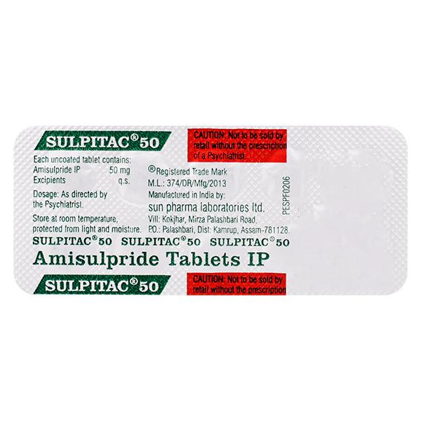 sulpitac 50mg tablets