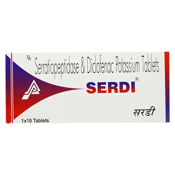 SERDI Tablet 10's Price, Uses, Side effects, Substitutes | Netmeds