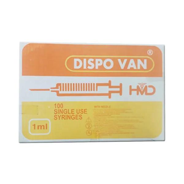 Dispovan Syringe 1 ml 1's Online at Best Price - Syringes/Needles