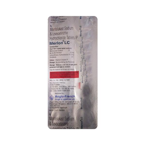 Merlon LC 10/5mg Tablet 10'S