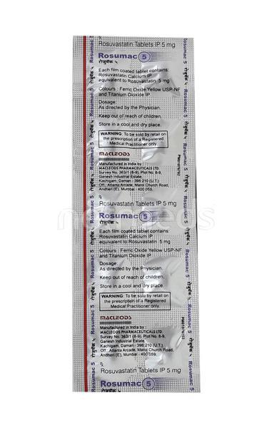 Rosumac 5mg Tablet 10'S