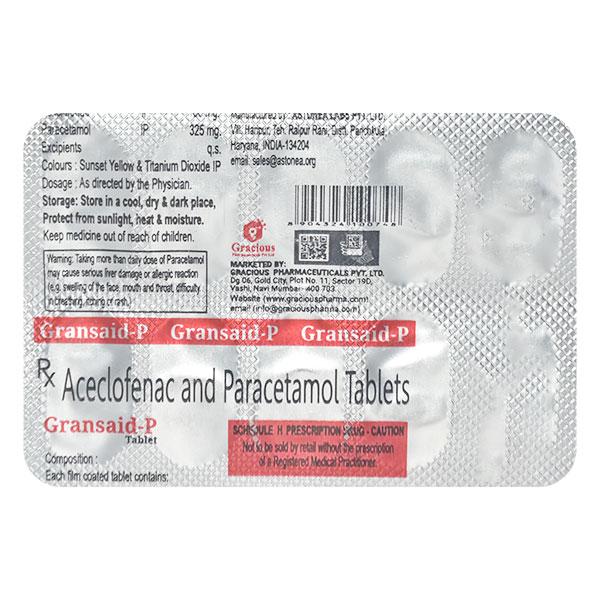 Gransaid P Tablet 10'S