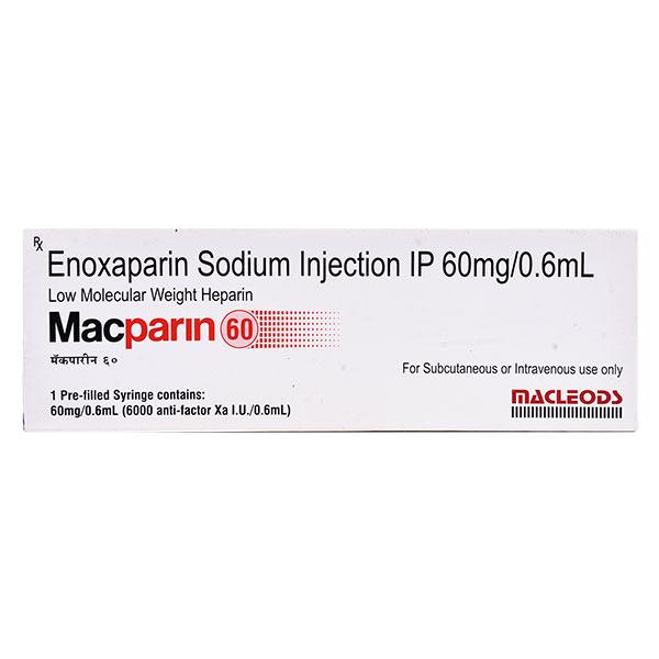 Macparin 60mg Injection 0.6ml