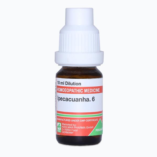Buy Adel Ipecacuanha 6 Liquid 10 ml Online at Discounted Price | Netmeds
