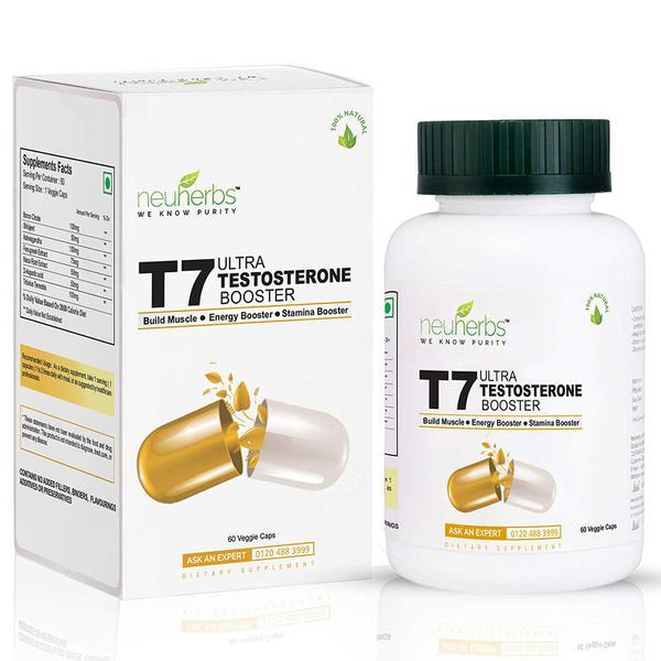 Buy Neuherbs T7 Ultra Testosterone Booster Veg Capsule 60's Online at ...